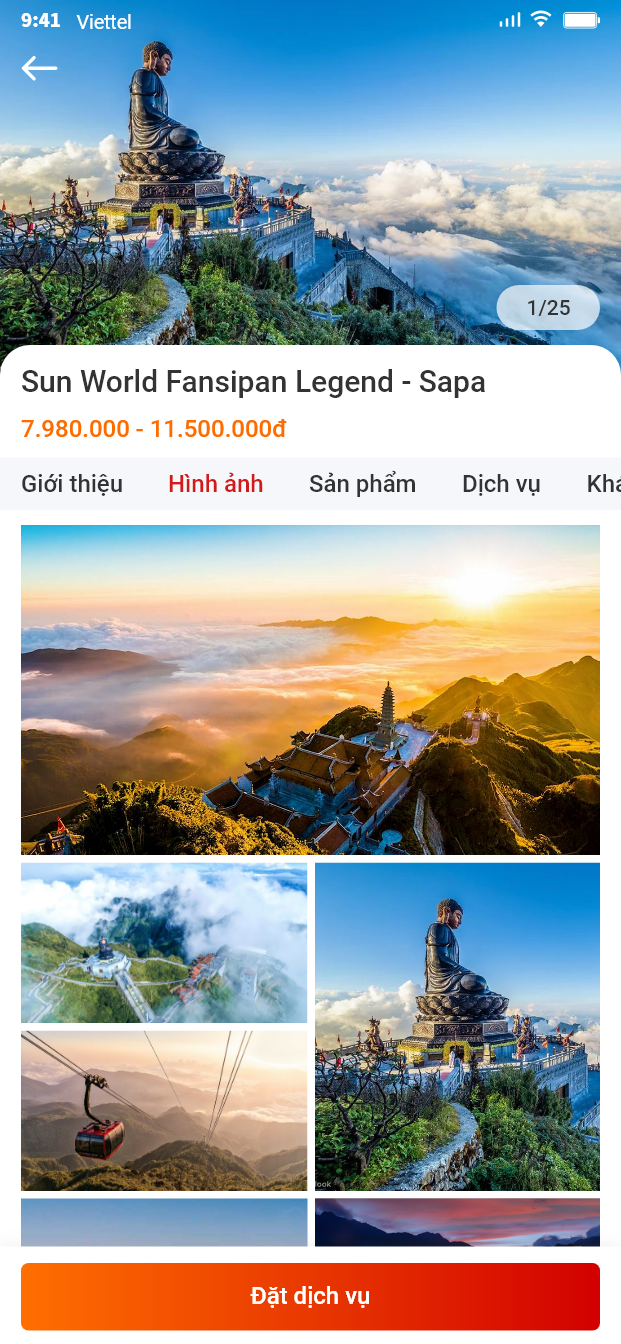 App du lịch - Booking Tour